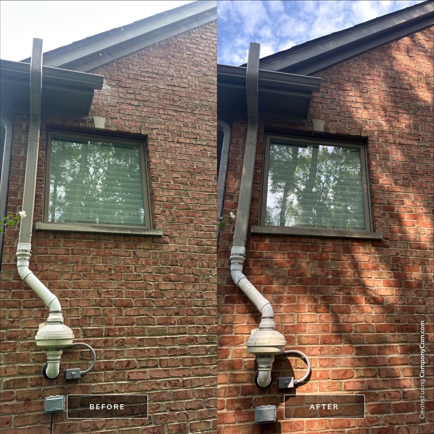 Project in Crystal Lake by Simmons Power & Soft Washing