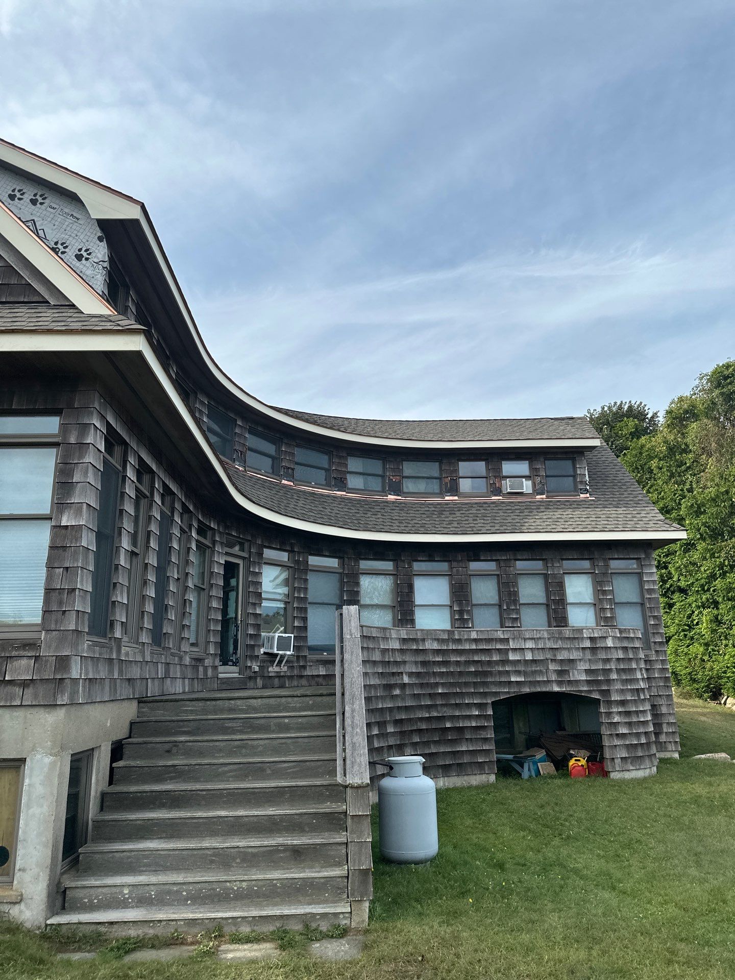 Block Island Family Compound - Roof & Trim Project  by Rinaldi Brothers