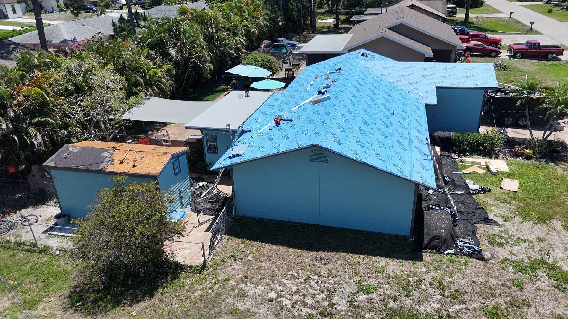 Residential Roofing Installation using Durabull Standing Seam System by Durabilis Roofing INC