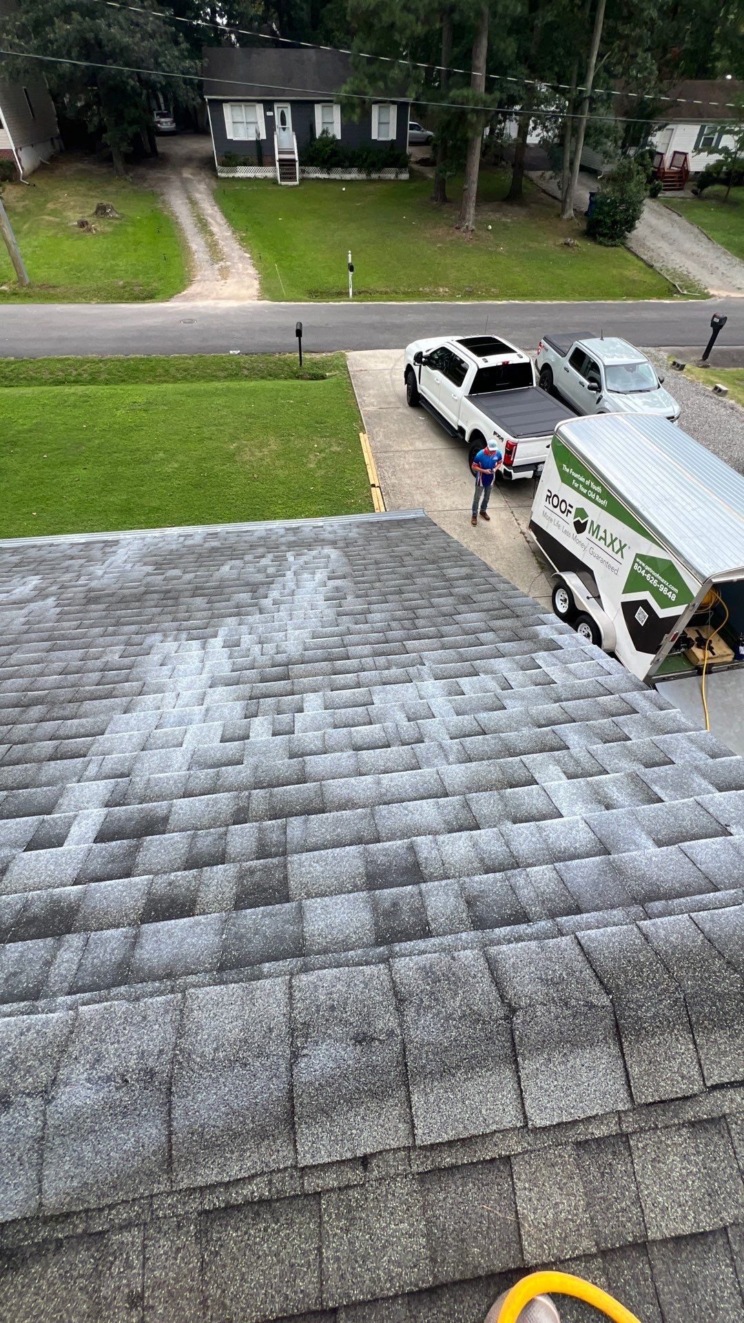 Project in Richmond by Roof Maxx of Midlothian