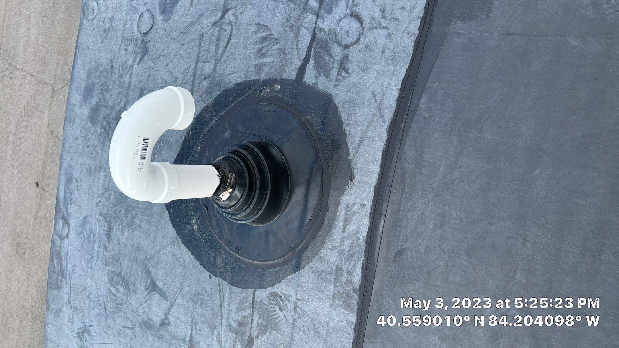 Residential Roofing Installation using 60 mil rubber roof  by Nitro Roofing and Construction