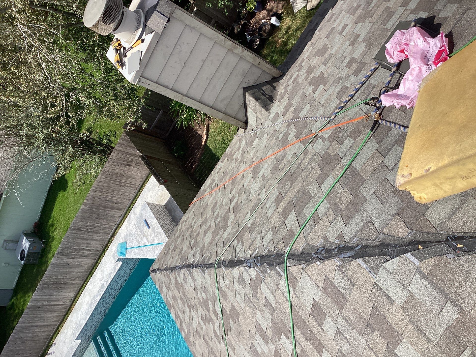 Residential Roofing Installation using Owen's Corning Duration (Lifetime) Shingles by Roof Repair Company