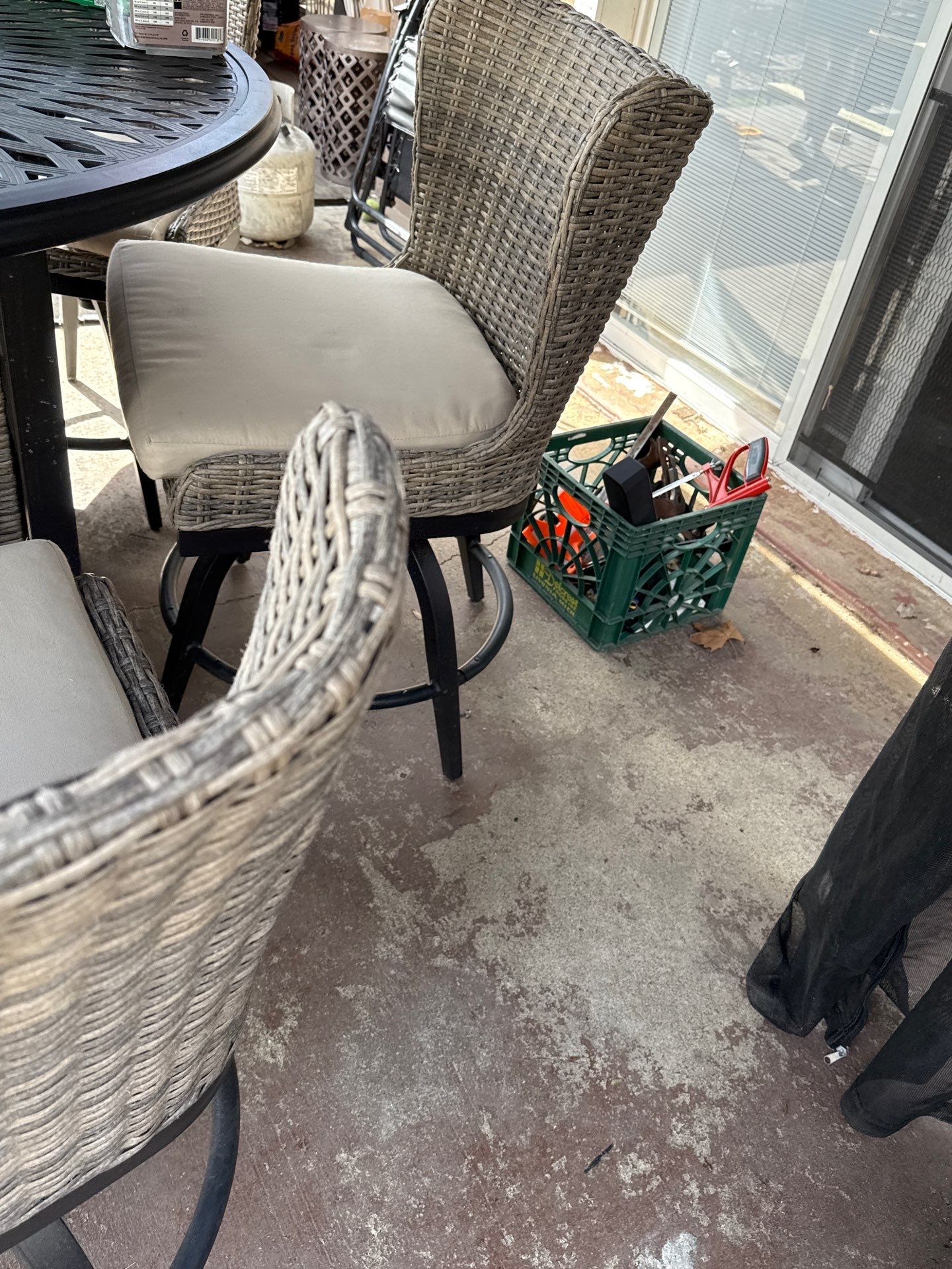 Porch & Steps Project in Manor by Floors in a Day, Inc