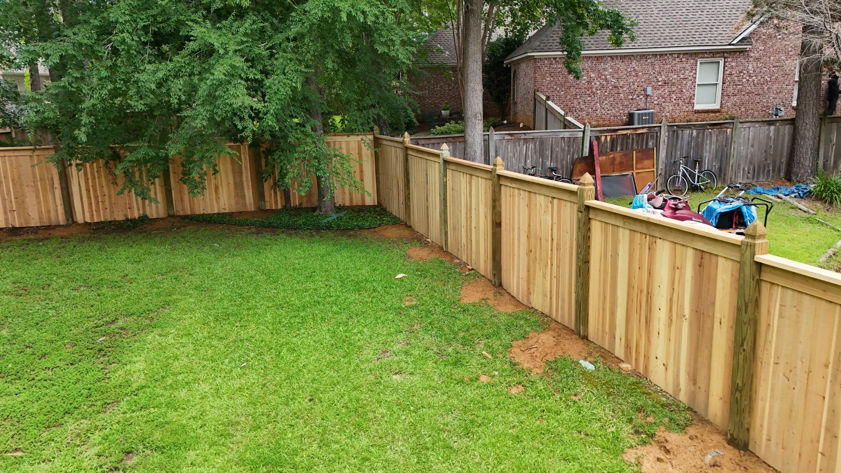 6' Cedar Good Neighbor 6x6  by Roberson Construction LLC