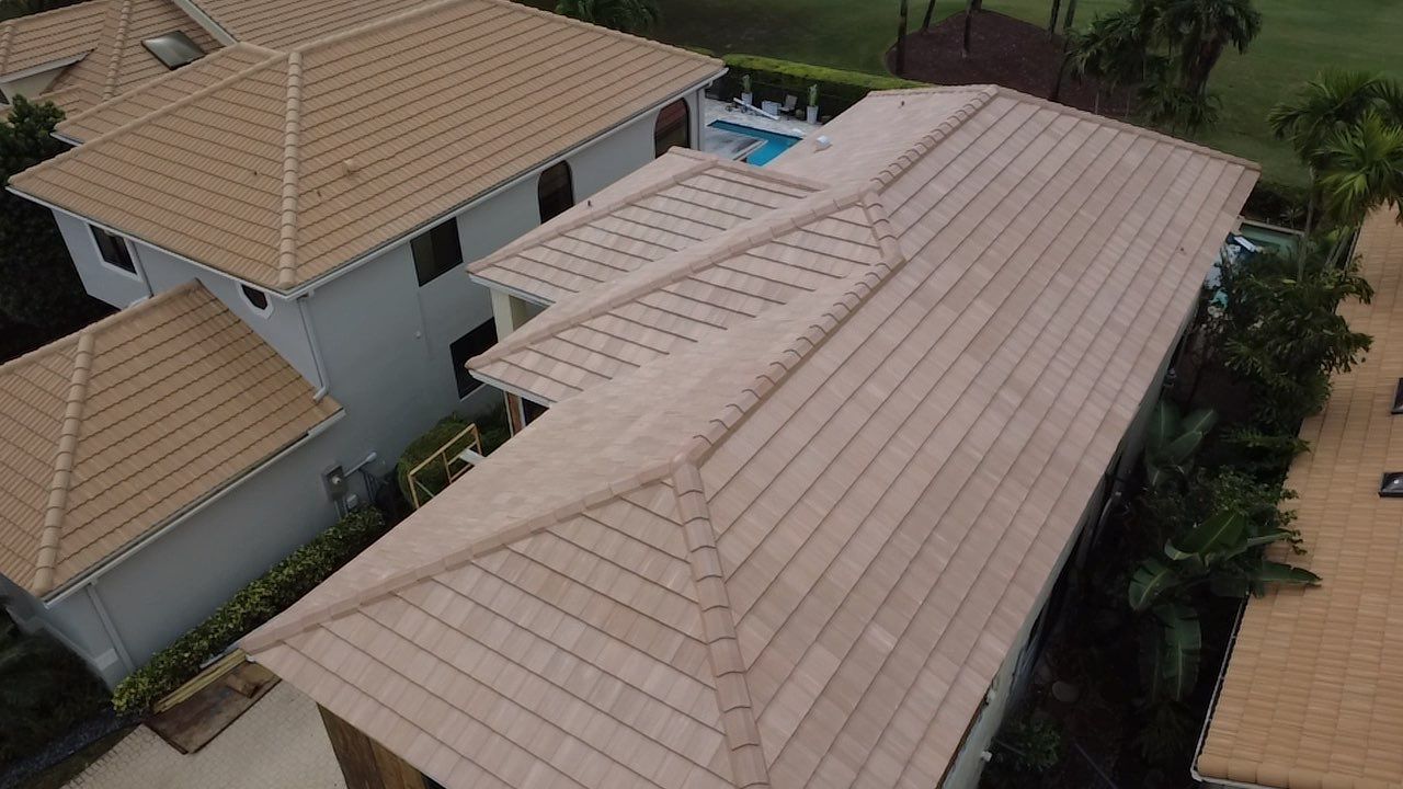 Residential Roofing Installation using Eagle Roofing Tile by BLUES BROTHERS ROOFING