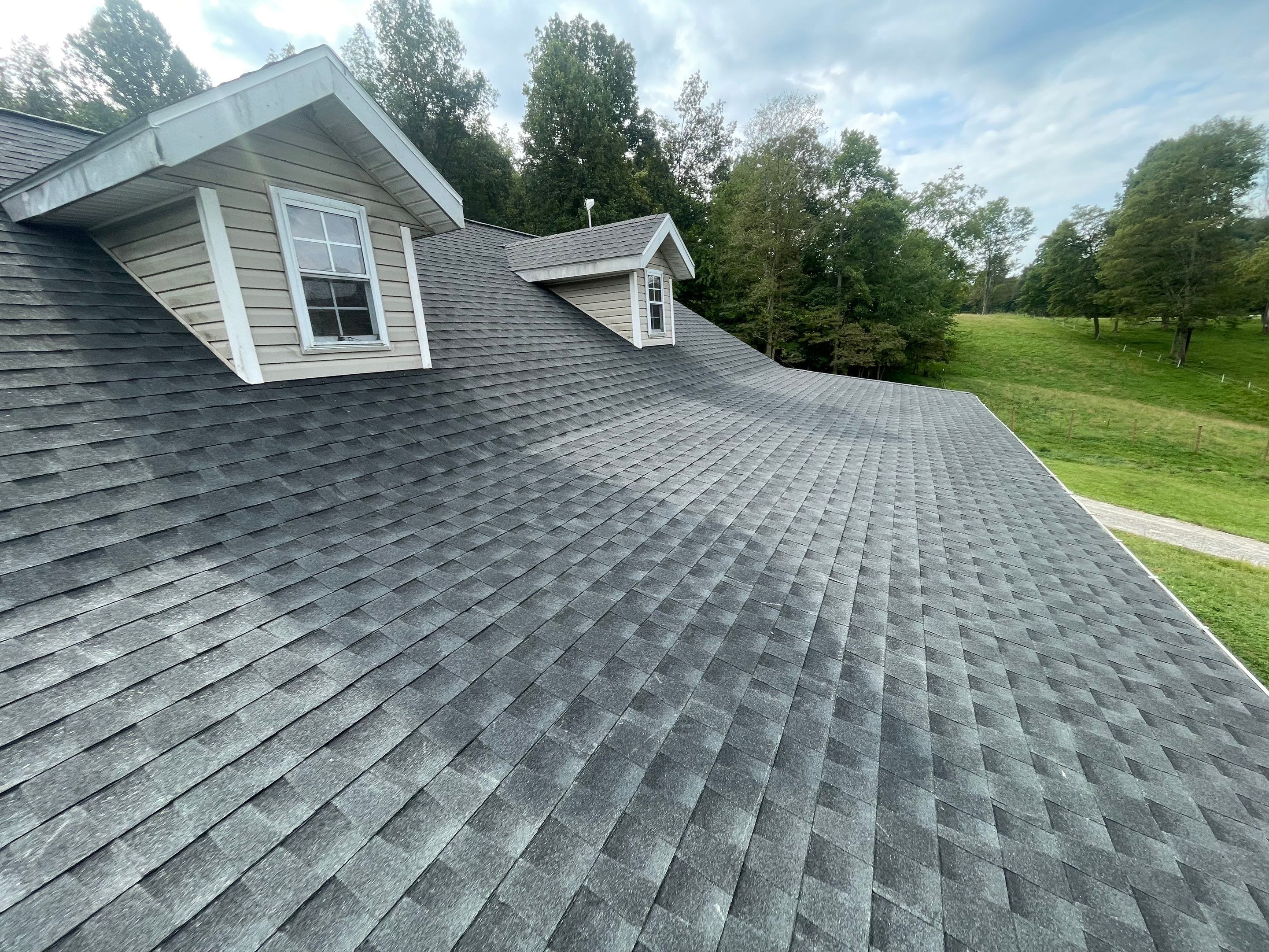 Residential Roofing Installation using GAF Timberline HDZ by Rainstoppers Roofing