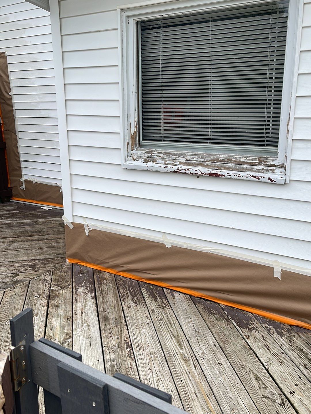 Deck Staining using SuperDeck Exterior Solid Color Stain by Callaway Contracting LLC