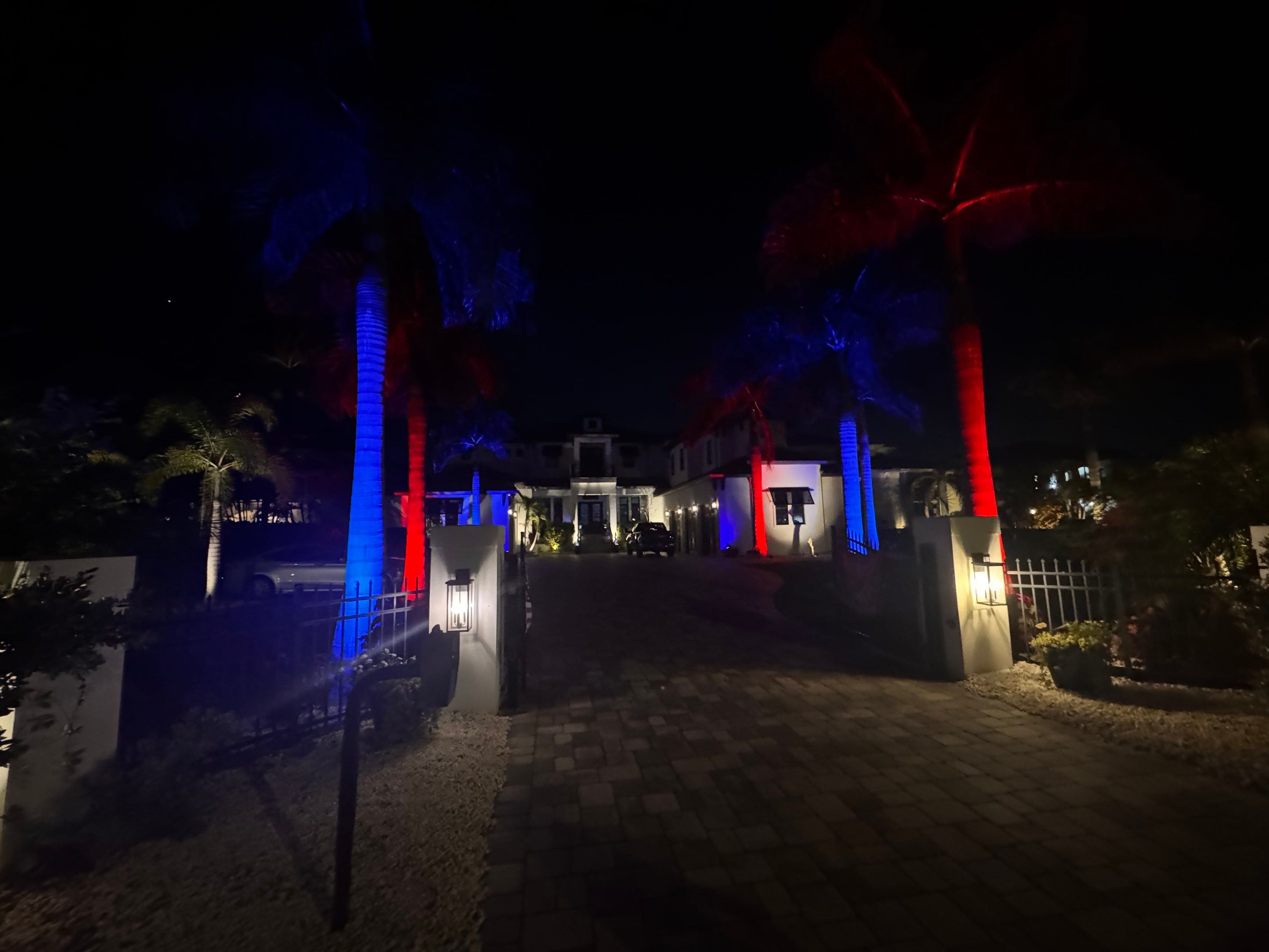 Custom Low-Voltage Landscape Lighting for Apollo Beach Waterfront Home by Elegant Accents