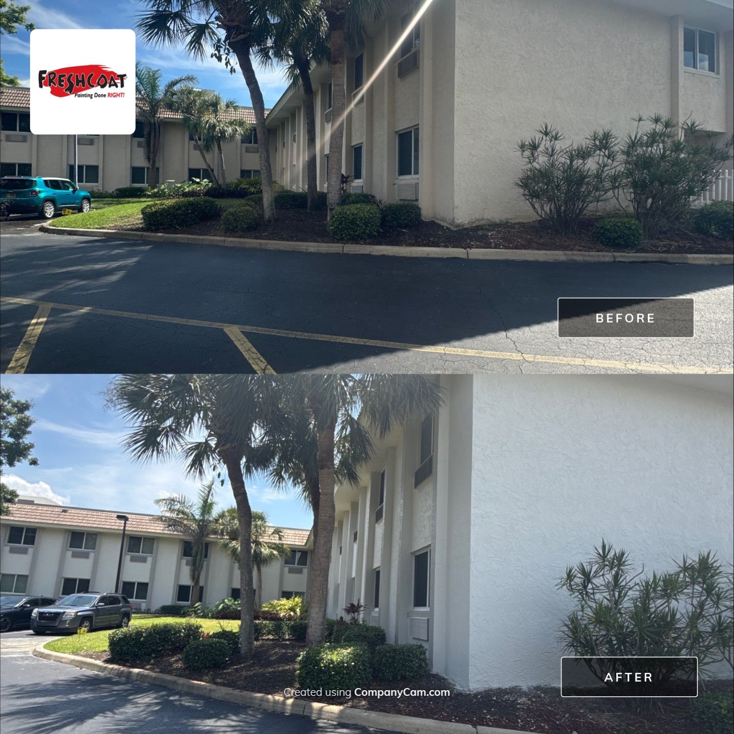 Life Car Center of Punta Gorda - Commercial Exterior by Fresh Coat Painters