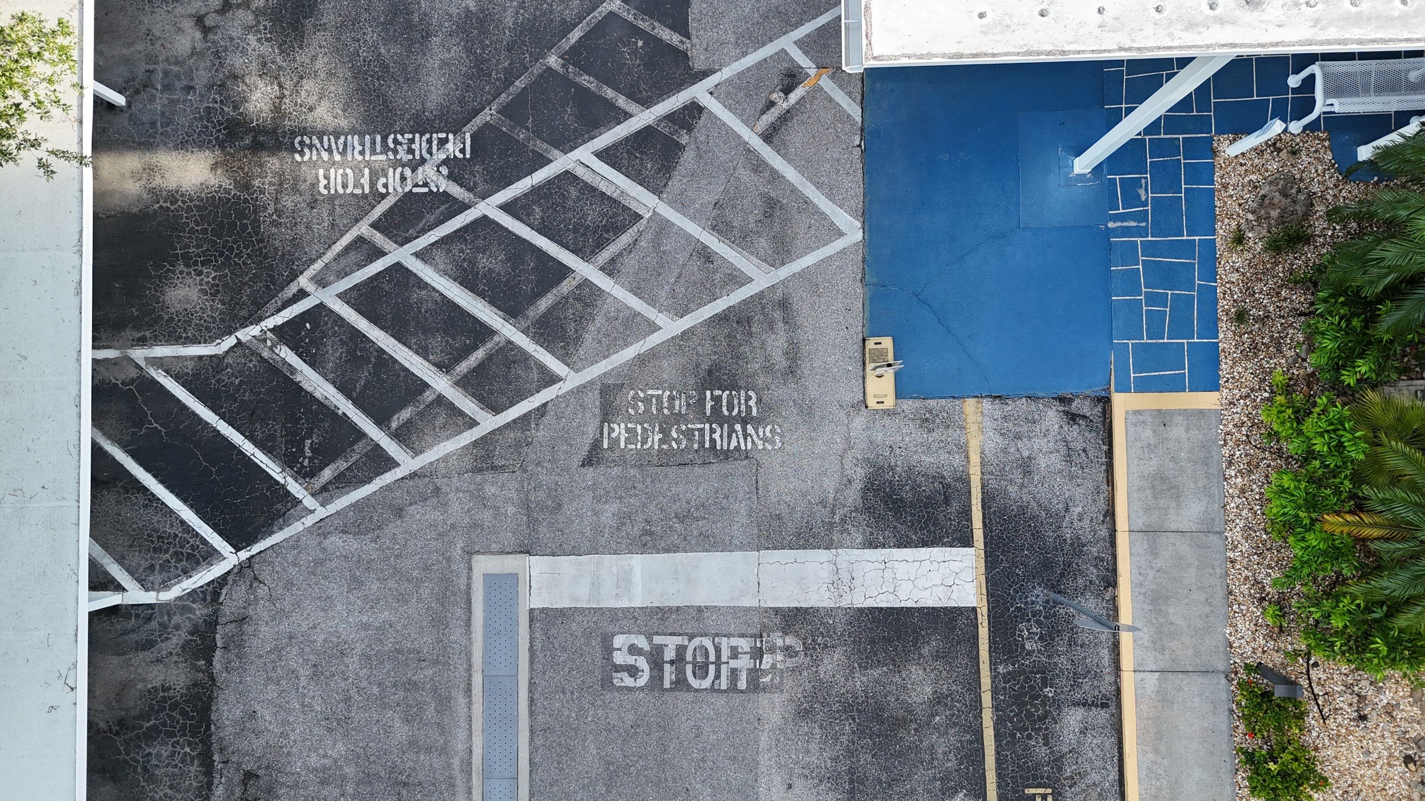 Comprehensive Parking Lot Mill and Overlay with Custom Line Striping in Venice by Everline Coatings & Services - Southwest FL