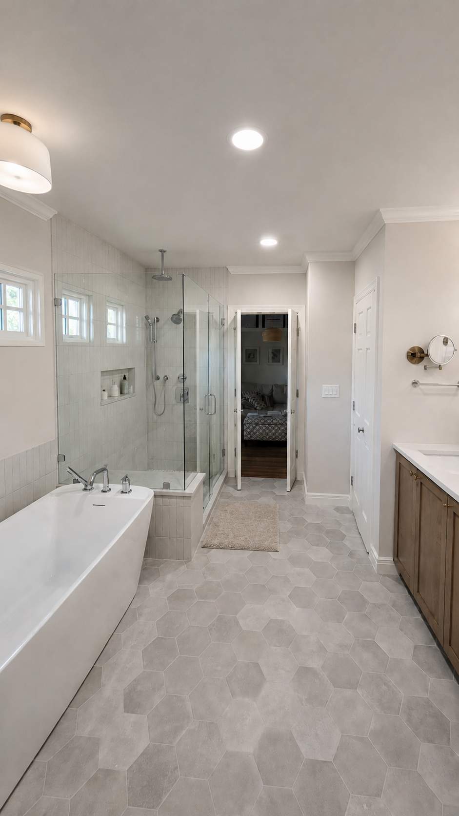 Spa-Like Bathroom Remodel in Alamo Heights by Legacy Bath and Kitchen 