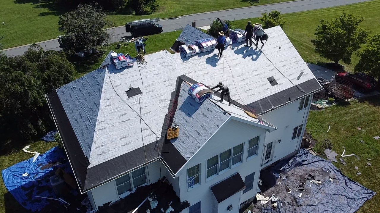 Residential Roofing Installation using GAF Timberline HDZ by Matter Construction, LLC