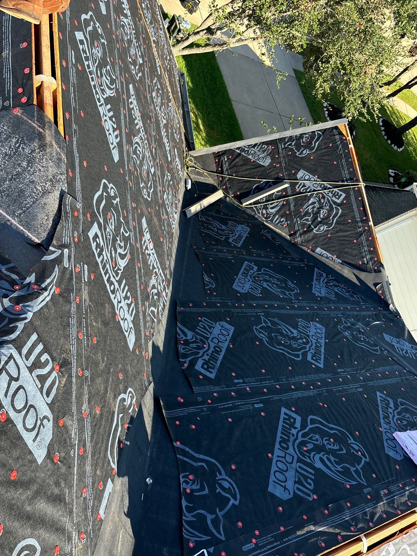 Residential Roofing Installation using Owen's Corning Duration (Lifetime) Shingles by Roof Repair Company