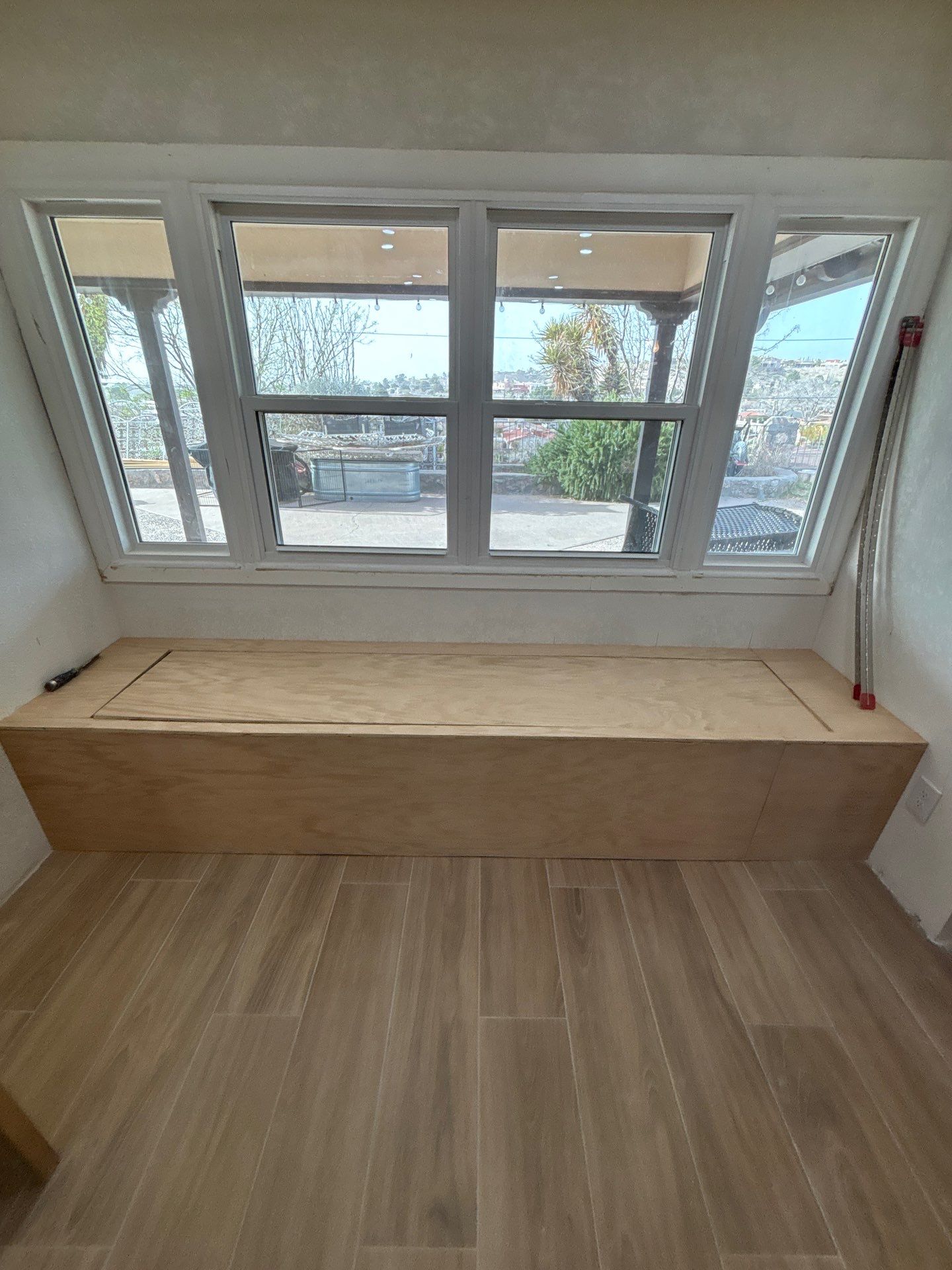 Modern Kitchen Remodel and Wood-Look Tile Installation in El Paso by SC Remodeling
