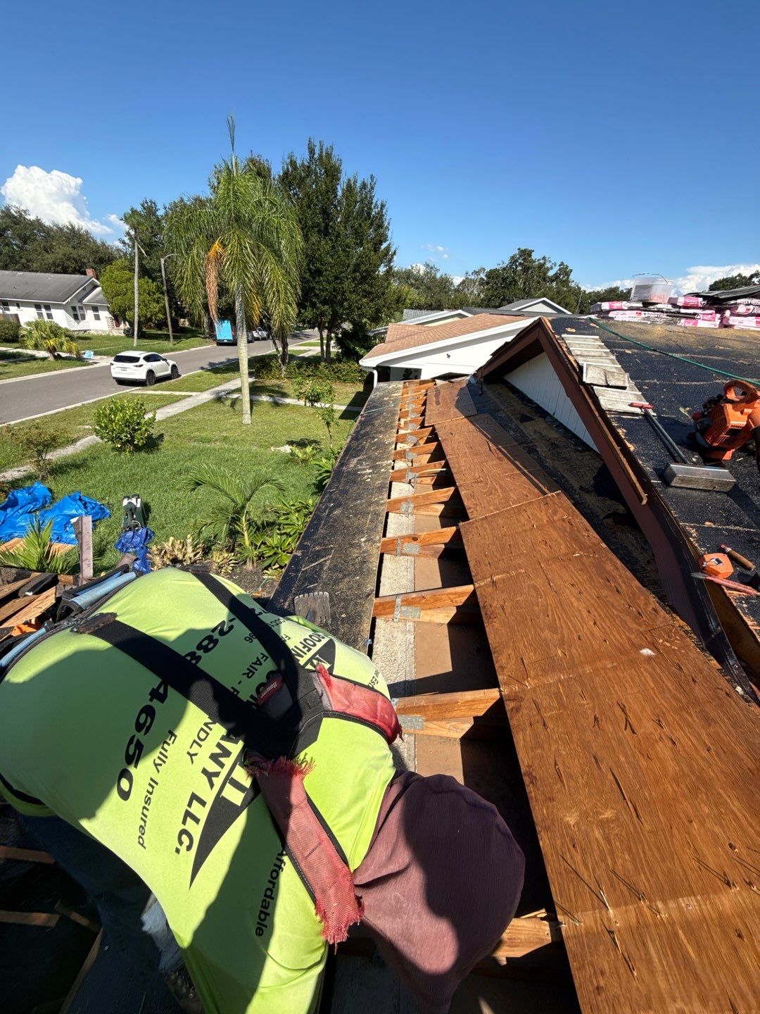 Project in St. Petersburg 33703 by Mitchell Roofing Company LLC