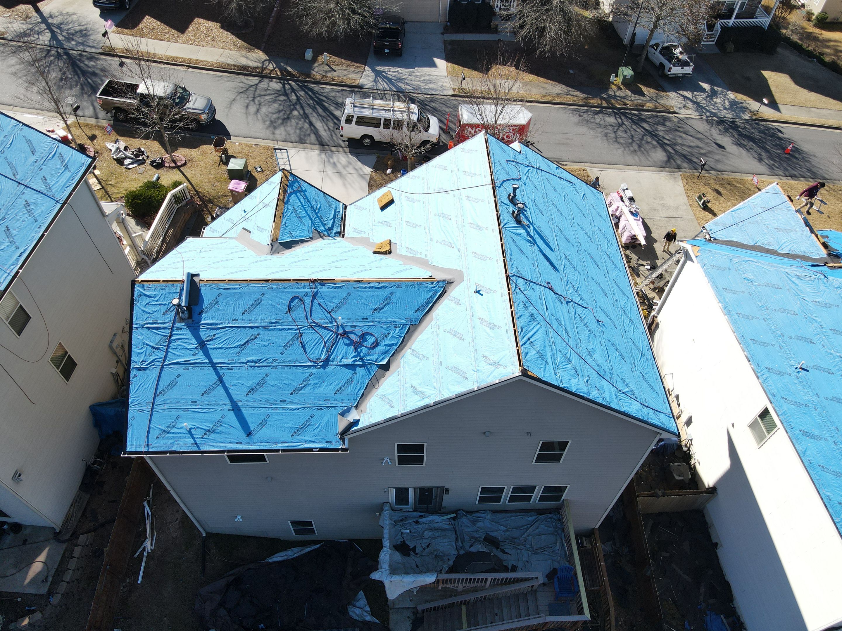 Residential Roofing Installation using Owens Corning by Inspector Roofing and Restoration