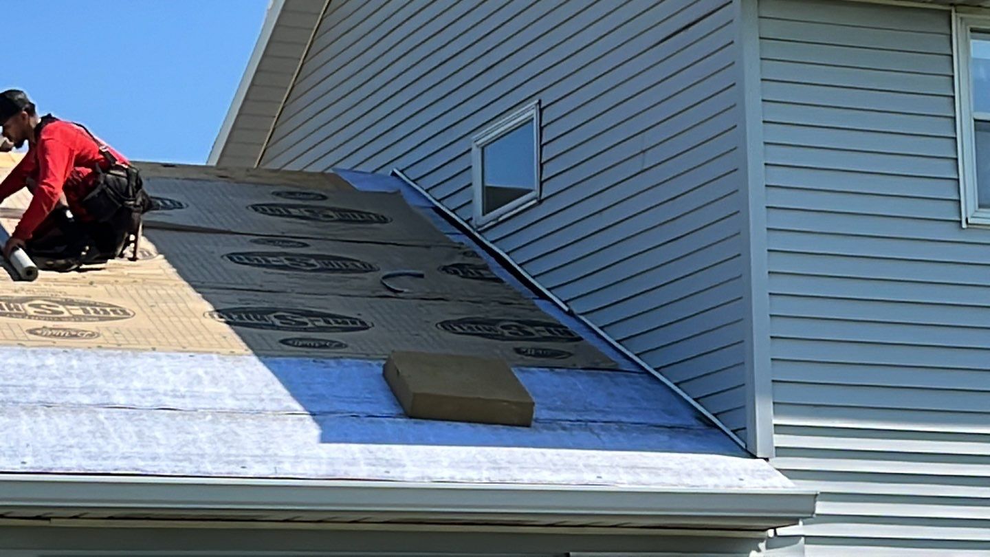 Residential Roofing Installation using Metstar Slate Plus Smooth Black by Nitro Roofing and Construction