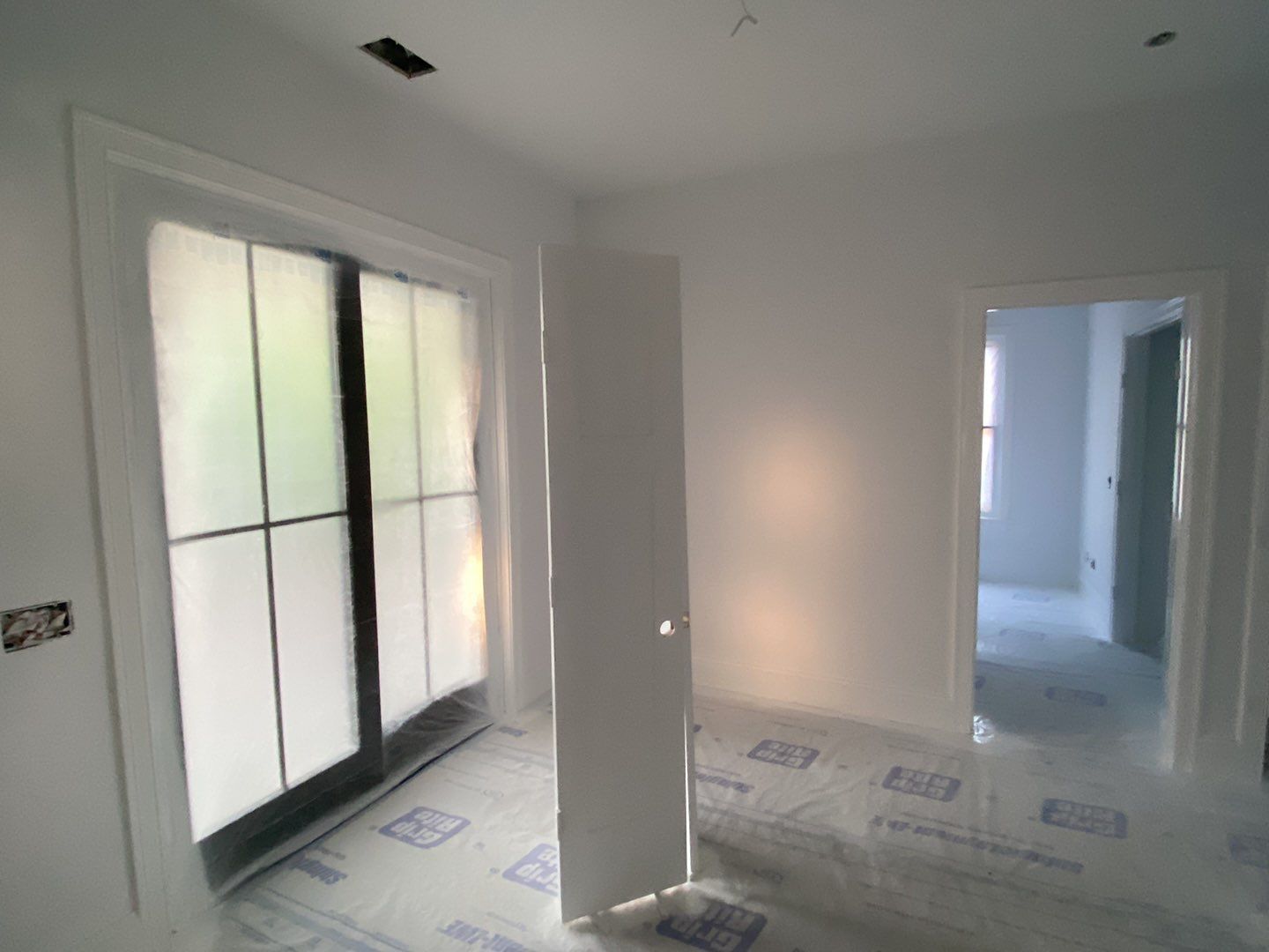 Interior Painting using Snowbound White  by EXCELLENCE | CARTO