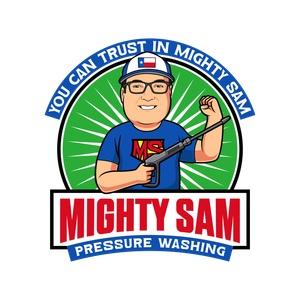 Logo for Mighty Sam Pressure Washing