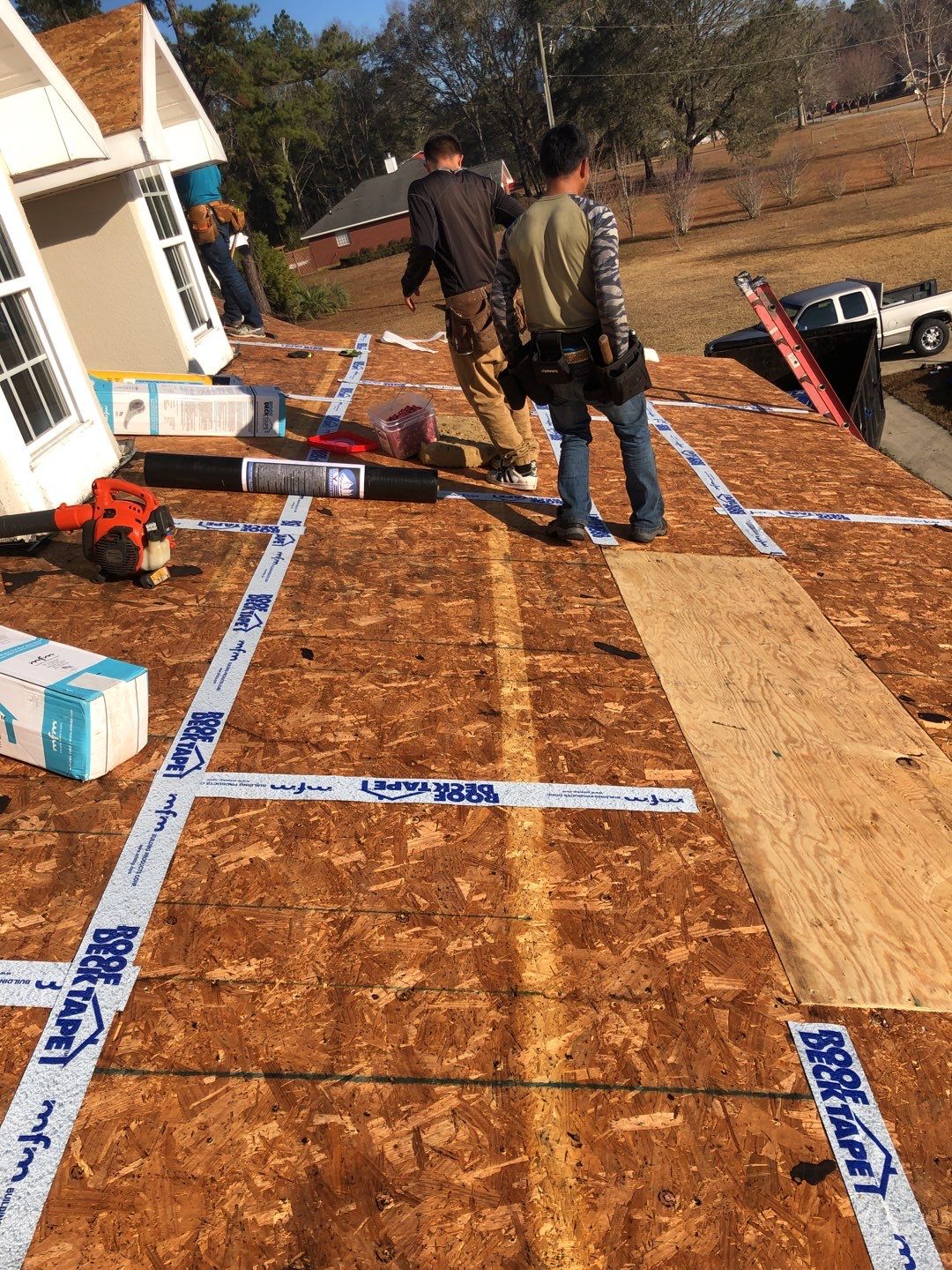 Residential Roofing Installation using Roof Replacement by American Roofing & Construction LLC