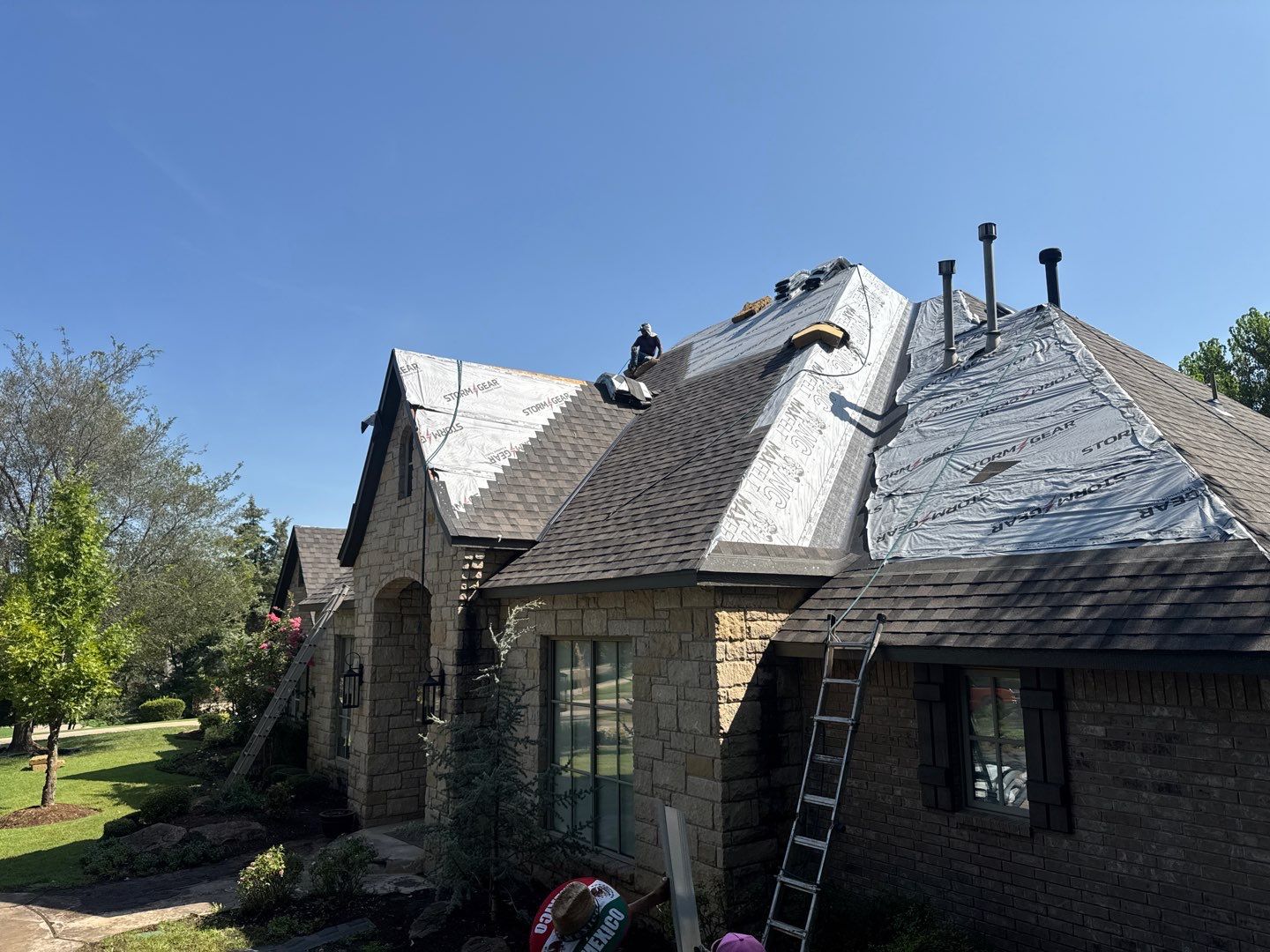 Residential Roofing Installation using IKO by Castillo Roofing