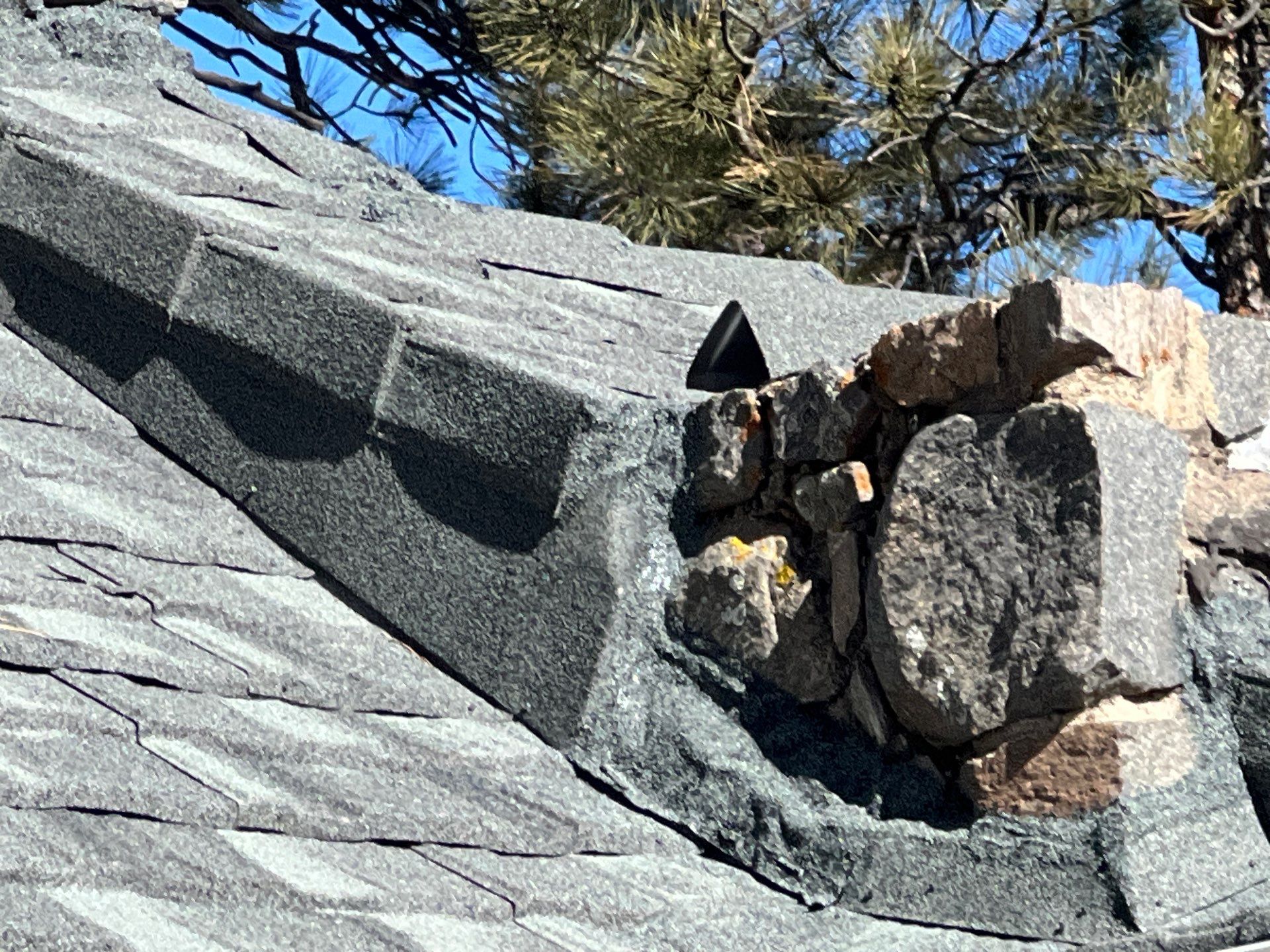 Residential Roofing Installation using Stone Coated Steel by Blue Peaks Roofing LLC 