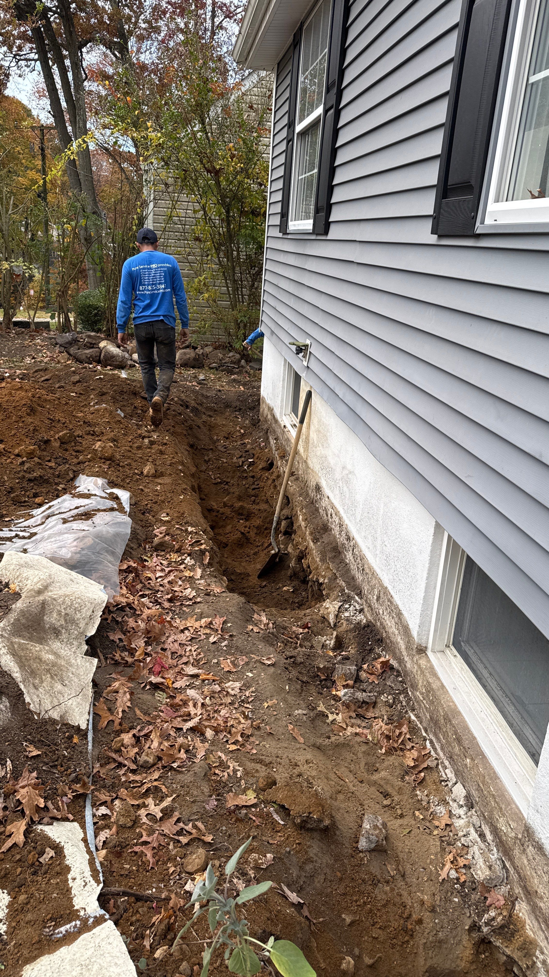 Basement Waterproofing & Foundation Wall Repair in Denville NJ by Pure Service Pro, LLC 