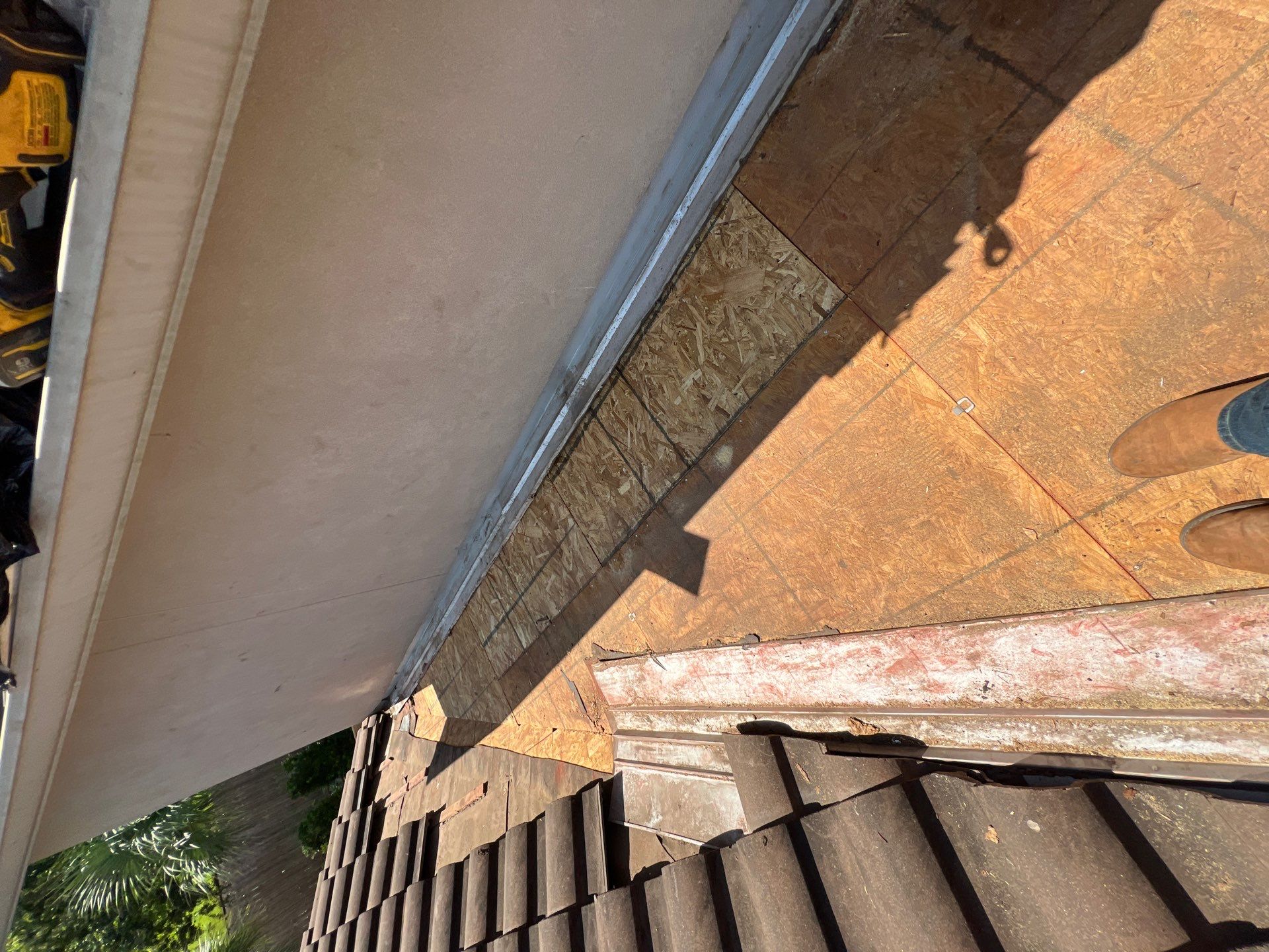 Residential Roofing Repair using tile by Roof Repair Company