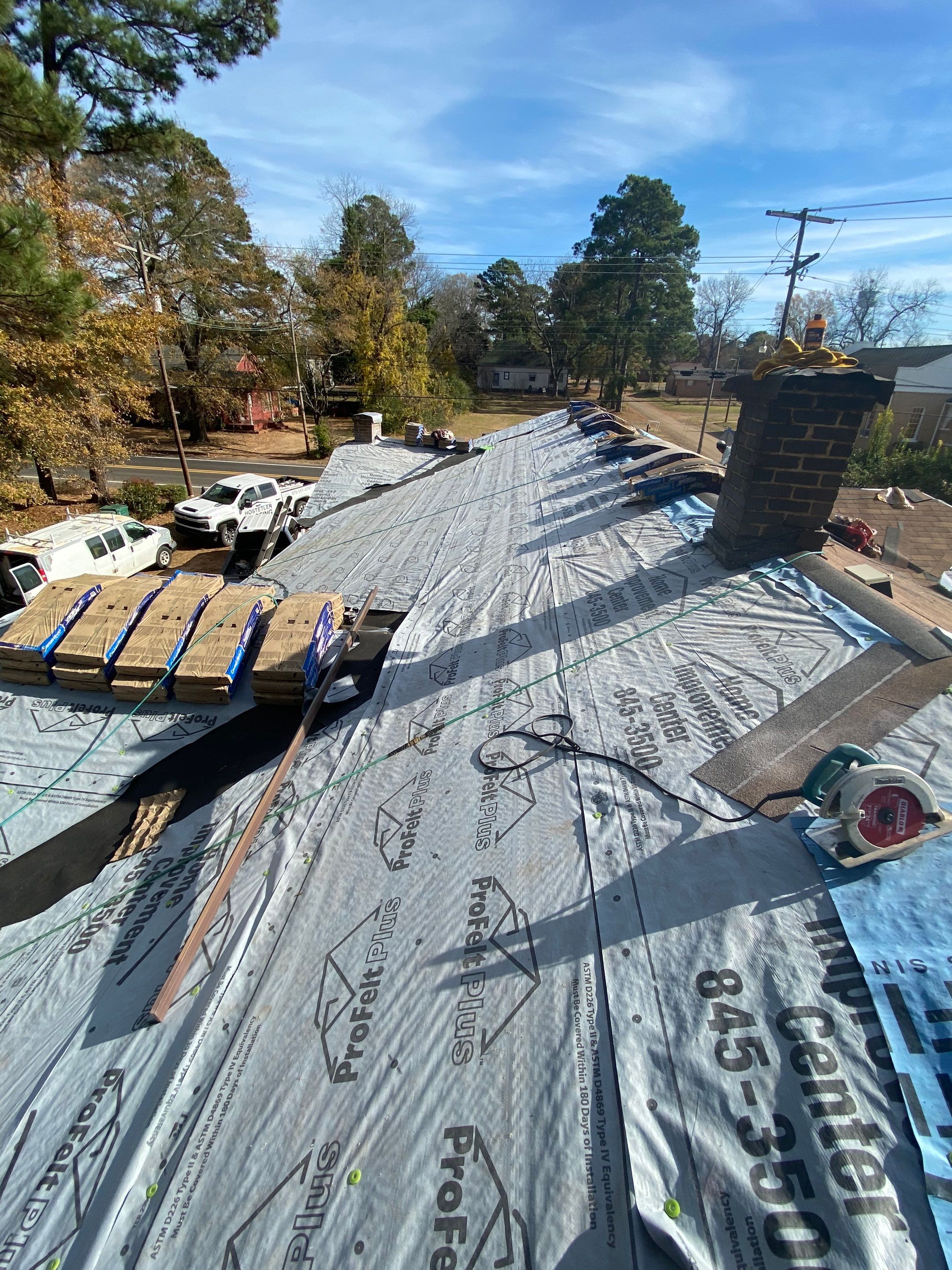 Residential Shingle Reroof using CertainTeed XT25: Resawn Shake by Hostetler Roofing