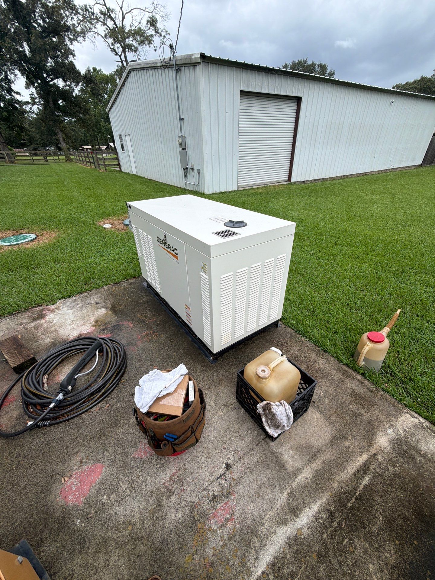 Generac Standby Generator Preventative Maintenance in Conroe, Texas by GenTex Elite Services
