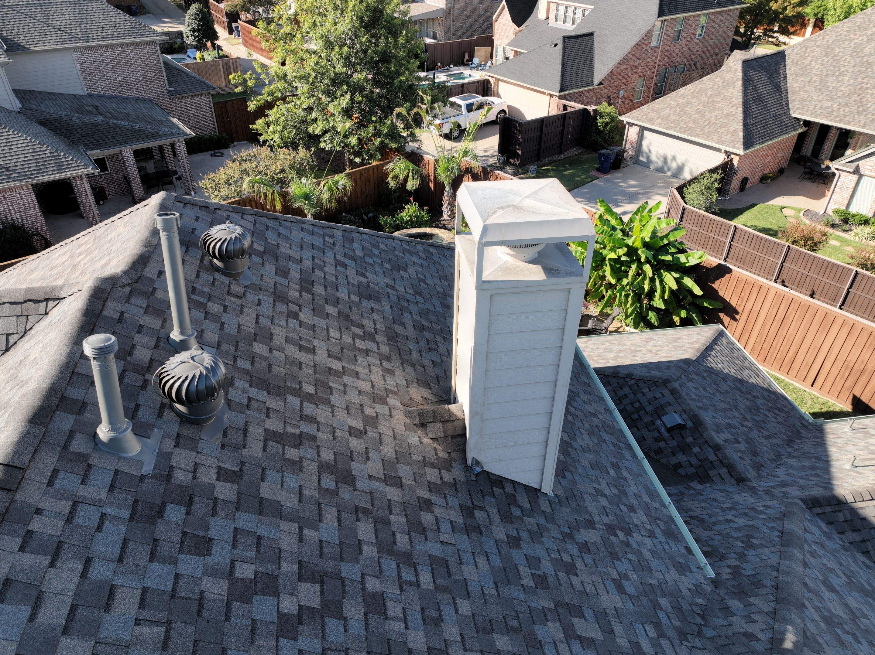 Residential Roofing Installation using Certainteed Landmark Max Def Weather Wood by Becker Roofing and Exteriors