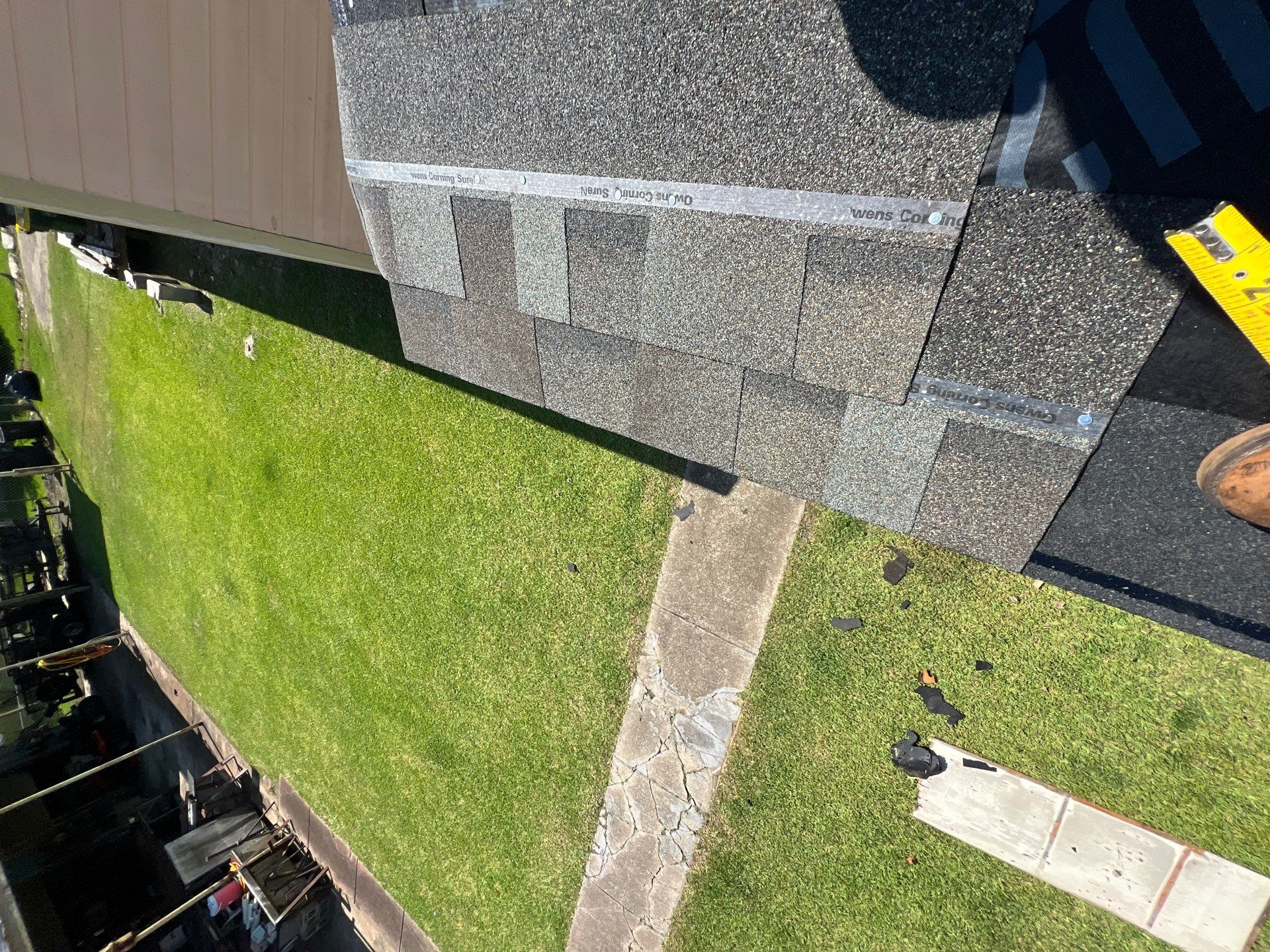 Residential Roofing Installation using Owen's Corning Duration (Lifetime) Shingles by Roof Repair Company