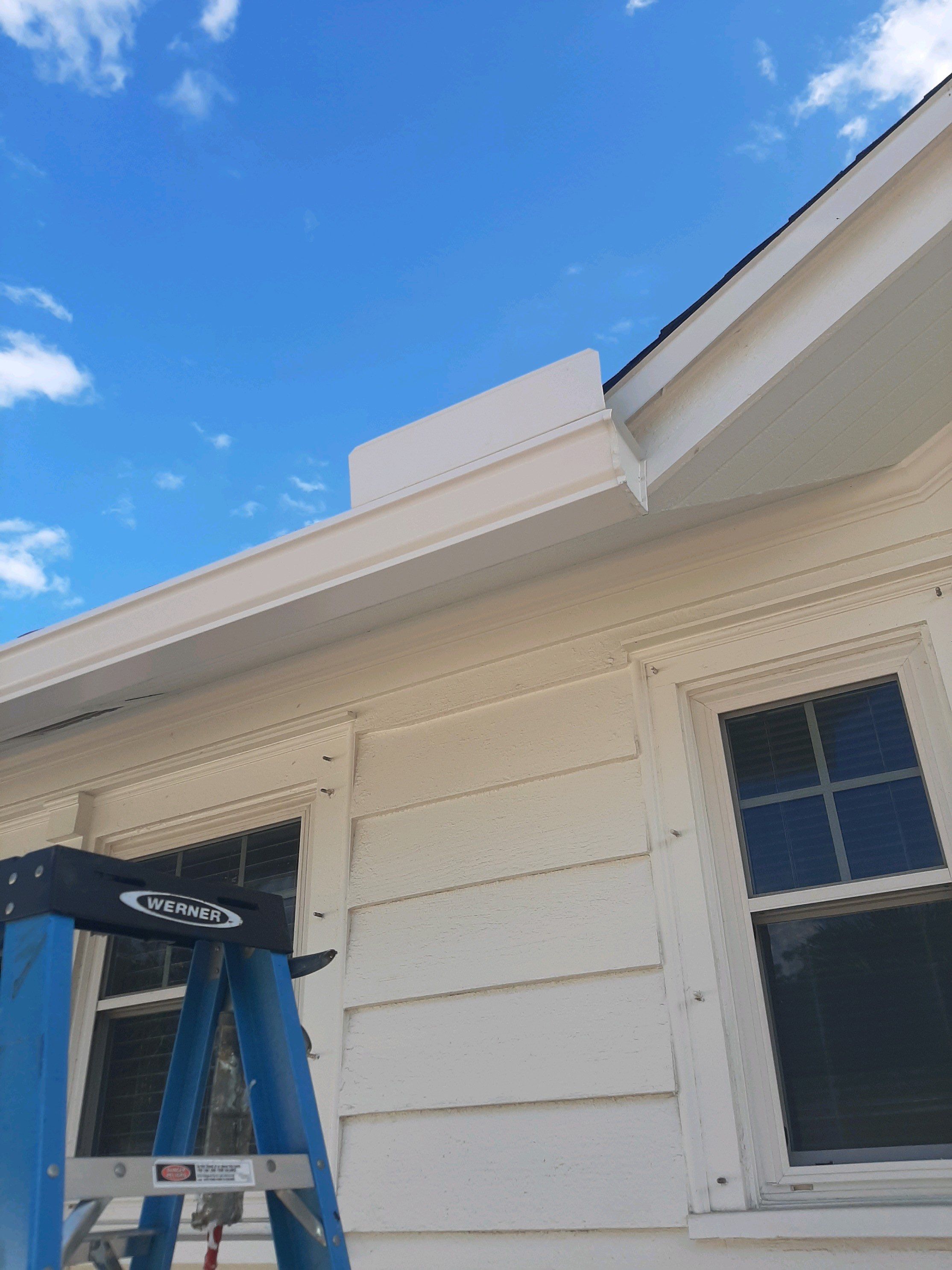 Gutter Installation using K-Style Seamless Gutters by Gutter Professors