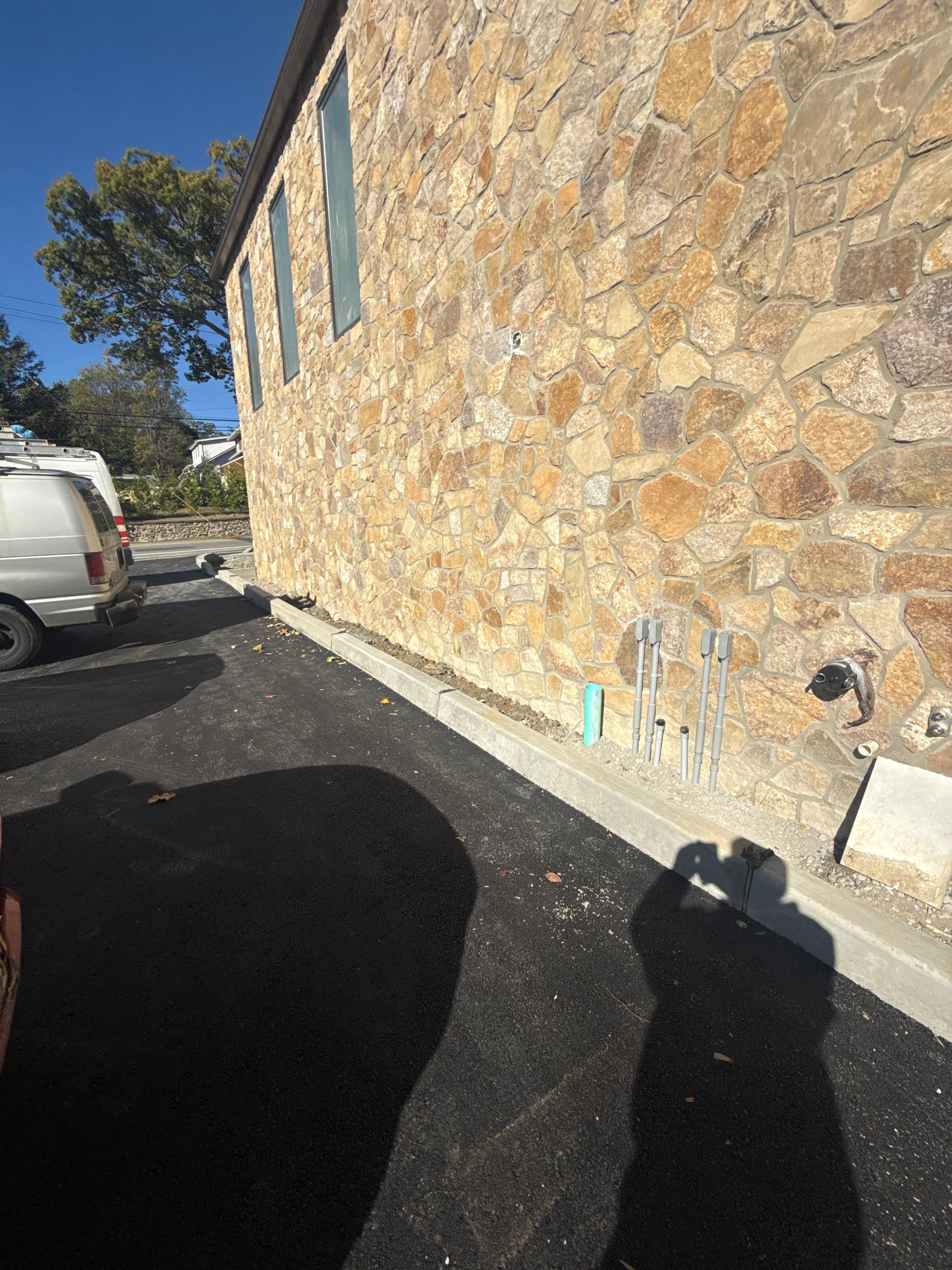 Restaurant  patio by High Sierra Landscape Contractors Inc.