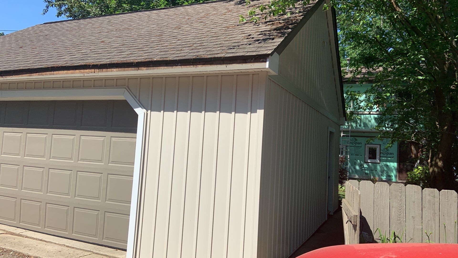 Siding Replacement using CertainTeed Board & Batten by 180 Contractors