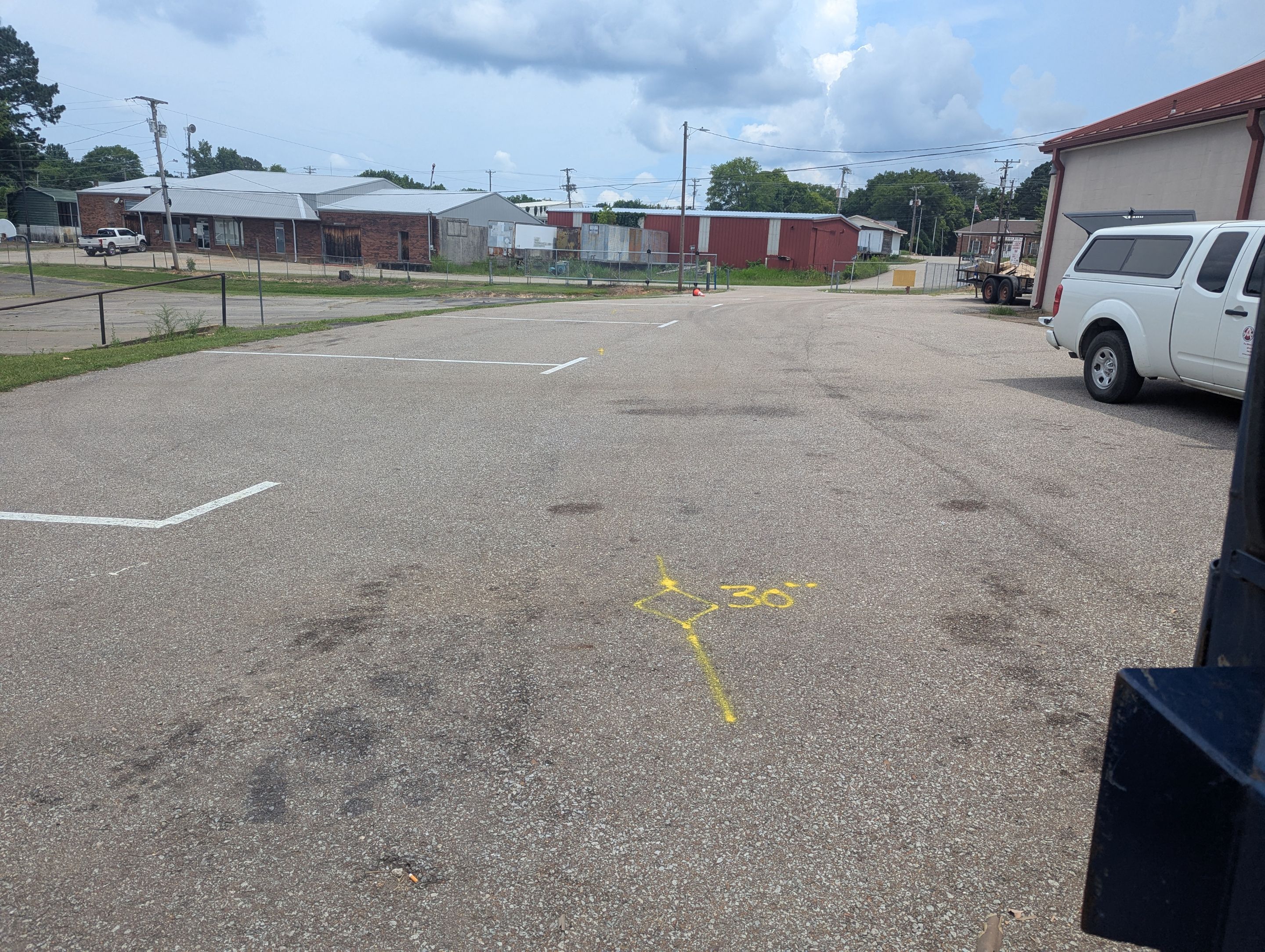 Utility Locate and GPR (School Project) by Alsip Locating Service, LLC