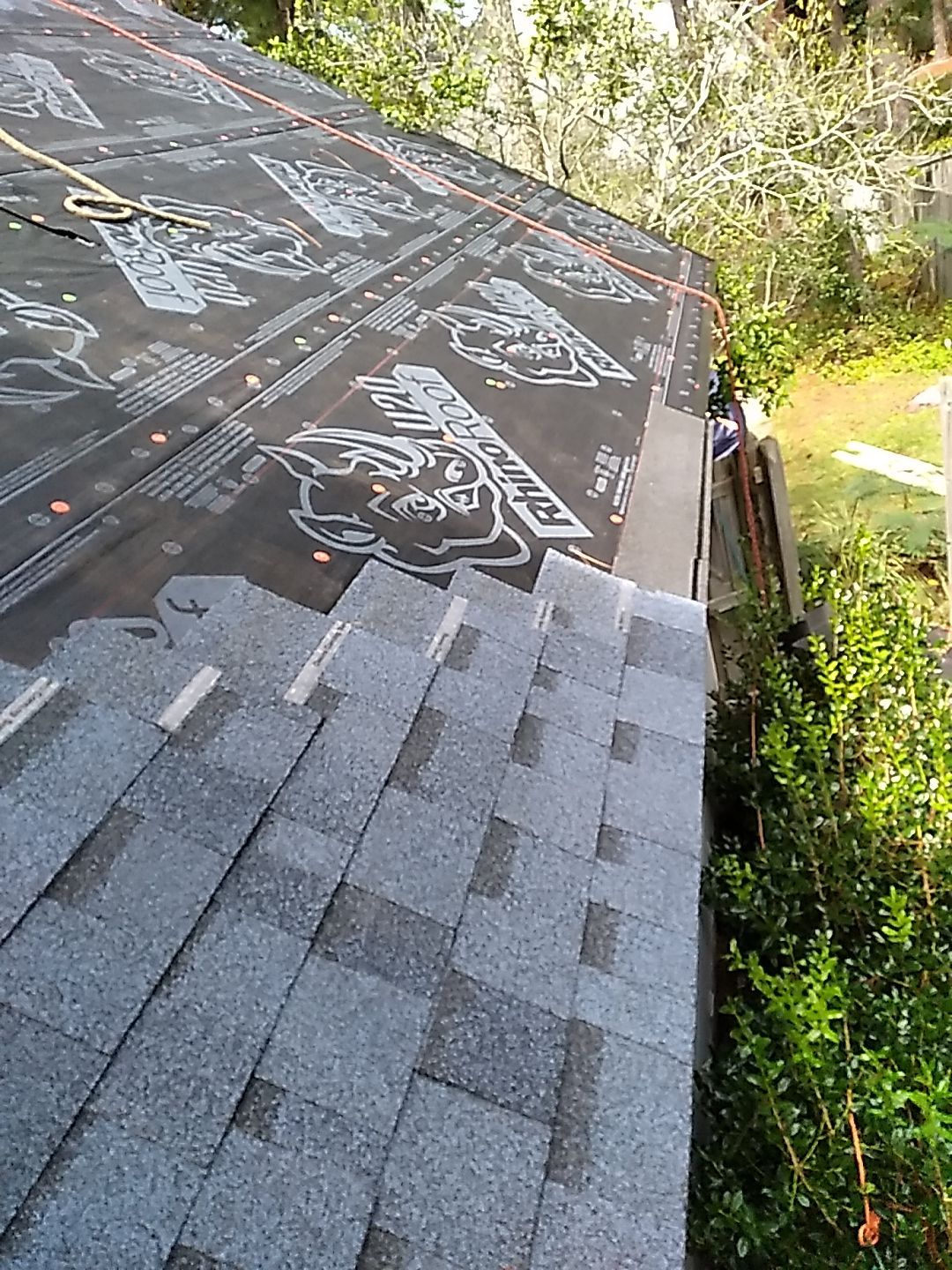 Residential Roofing and Porch Rebuild using Owens Corning Duration Shingles by Indigo State Roofing