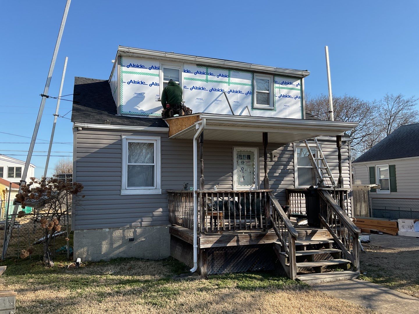 Residential Roofing Installation using XT-25 Shingles by Alpha Design Services