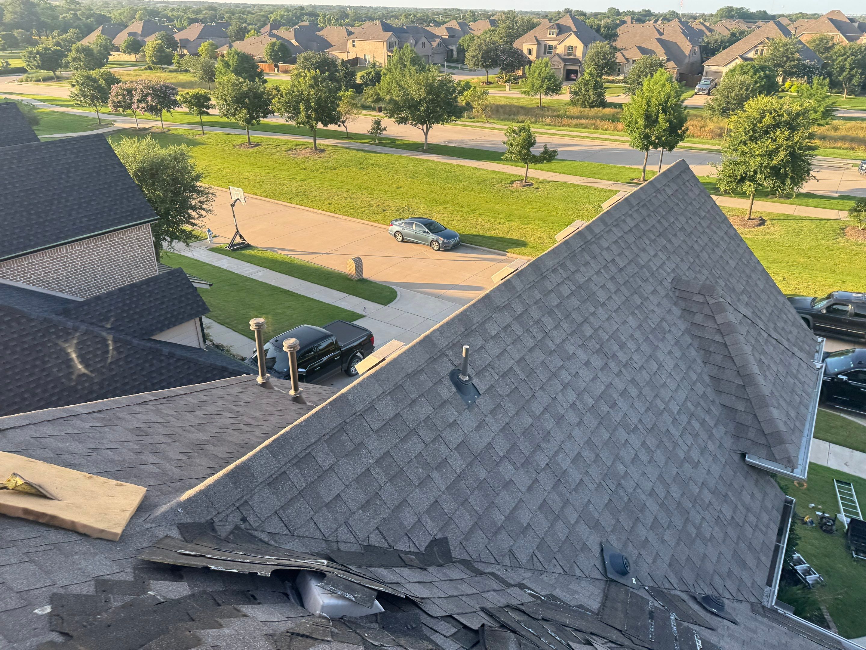 Inspection Wind damages and ceiling leaks McKinney, TX by NIMBUS GENERAL CONTRACTORS, LLC