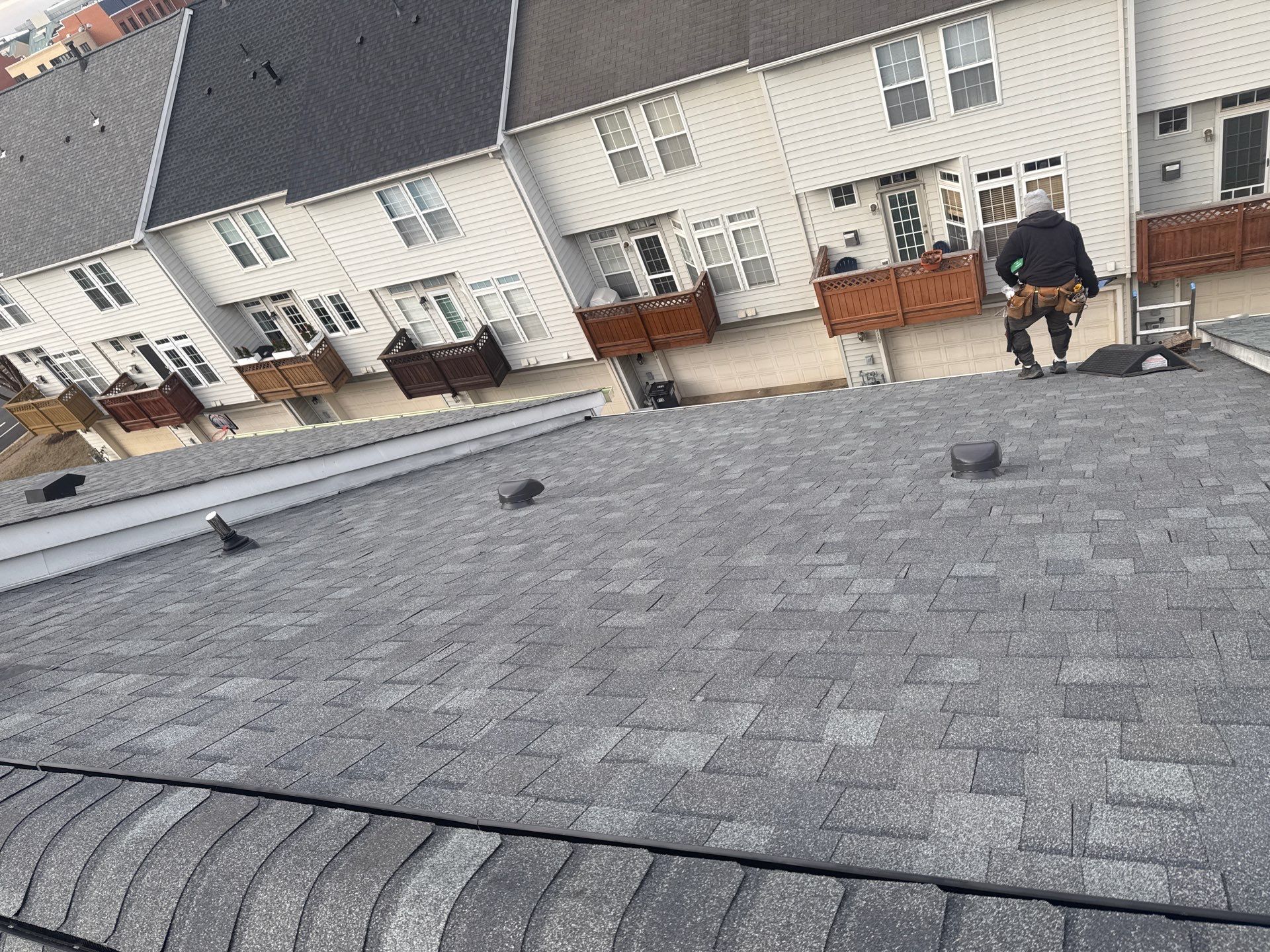 Alexandria: Residential Roof Replacement with CertainTeed Landmark in Georgetown Gray by RM Banning, Inc.