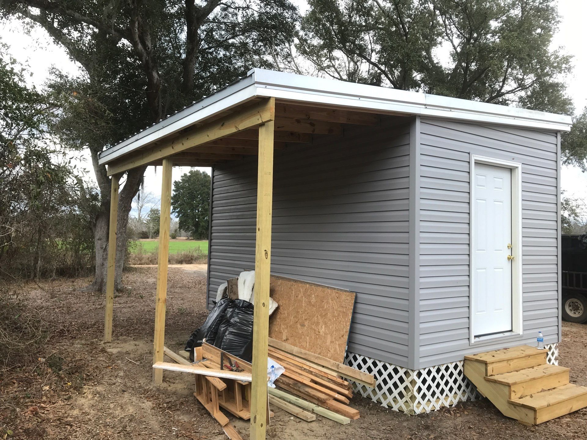 Garage Close in and Shed Build by JB's Contracting and Maintenance LLC