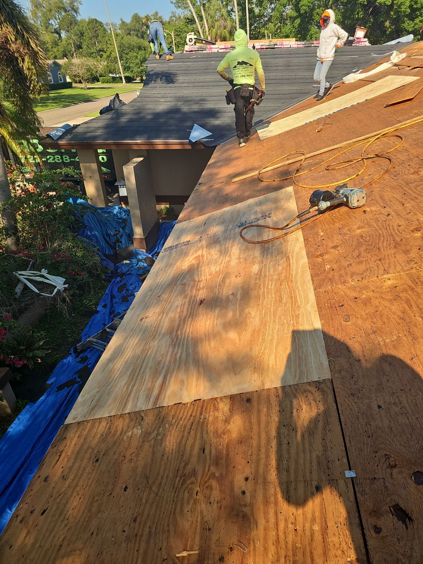 Project in St. Petersburg 33705 by Mitchell Roofing Company LLC 