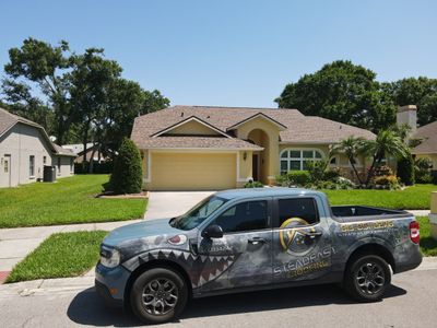 Roof replacement in Valrico, FL.
