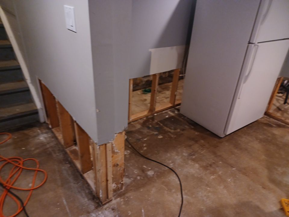 Project in West Bloomfield Township by EzDry Water Mitigation & Property Restoration