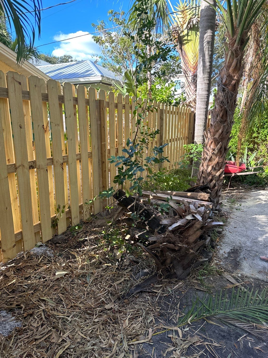 Wood Fence Installation using Wood Vertical Shadow Box by Asap fence and gates, LLC