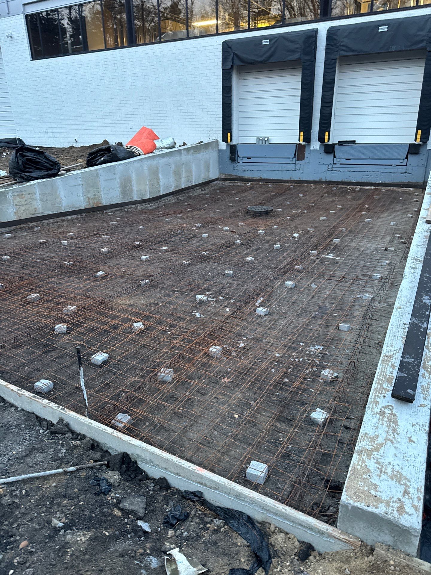 Project in Hauppauge by Concrete Works Corp