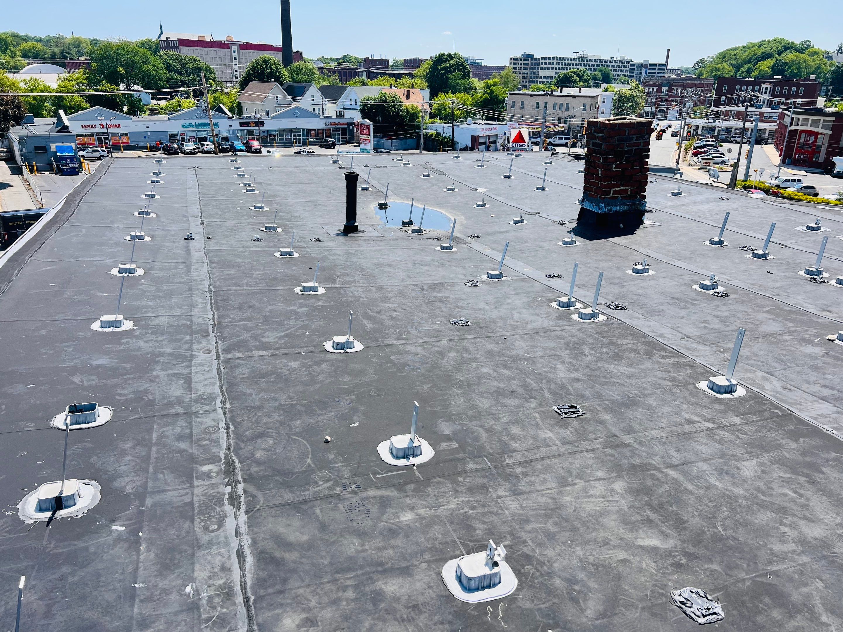 Residential Roofing Installation using EPDM/Rubber by Sensible Home Solutions