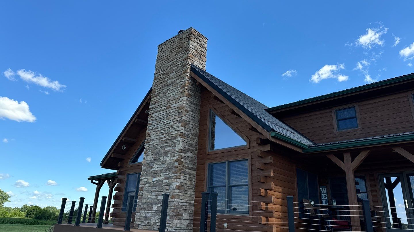Residential Roofing Installation using Performance Panel Metal - Frost Black by RoofX 