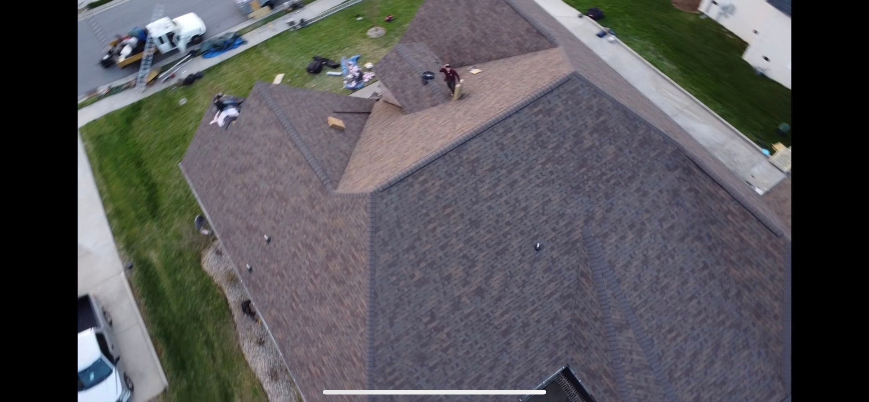 Roof replacement paid for by USAA - Duration shingles in Teak by Undersun Roofing 