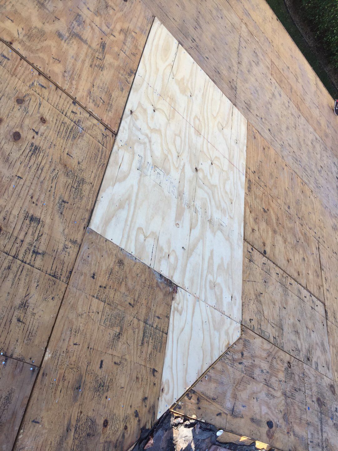 Residential Roofing Installation using 1" Nail strip metal roof by BLUES BROTHERS CONSTRUCTION CORP